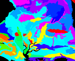 Ejemplo de clasificación de mapa de color Ejemplo de clasificación de mapa de color