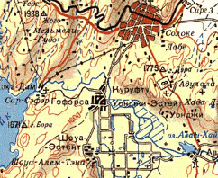 Ejemplo de mapa escaneado Ejemplo de mapa escaneado